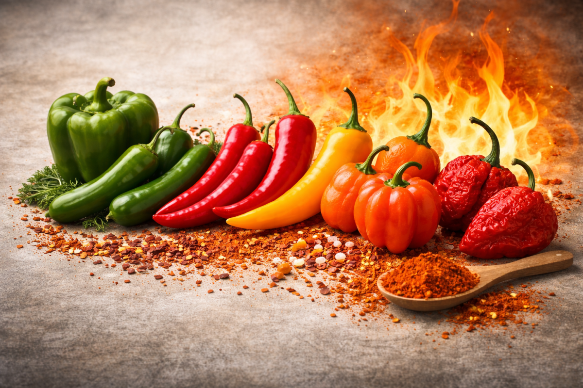 Průvodce Scovilleho stupnicí pálivosti: Jak si vybrat tu pravou a nespálit se?