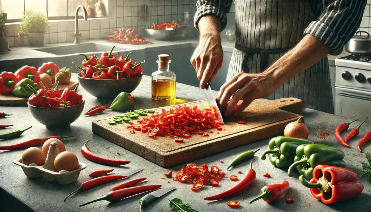 Jak zpracovat chilli papričky