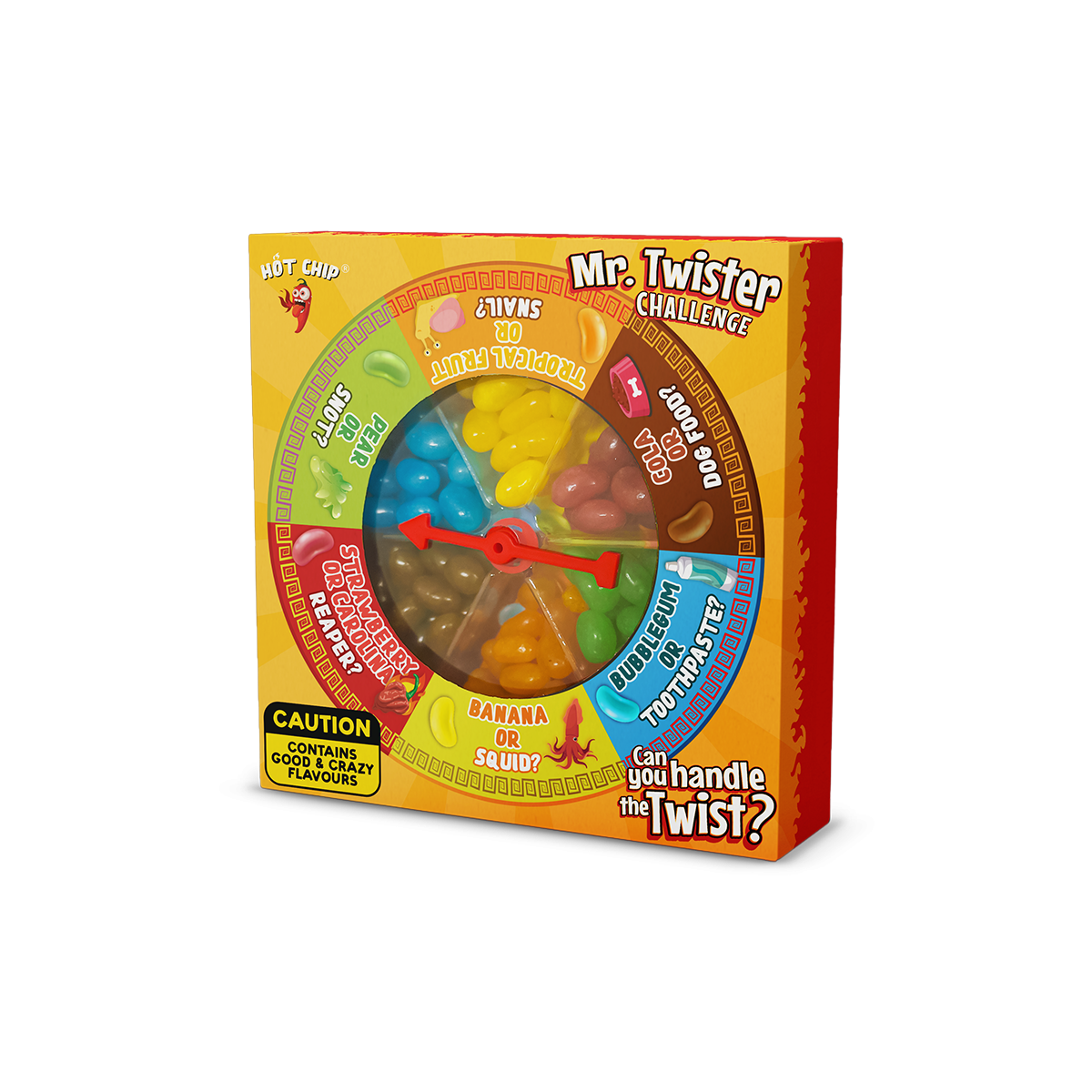 Mr. Twister Jelly Beans Challenge 120 g (195 Kč/ks)