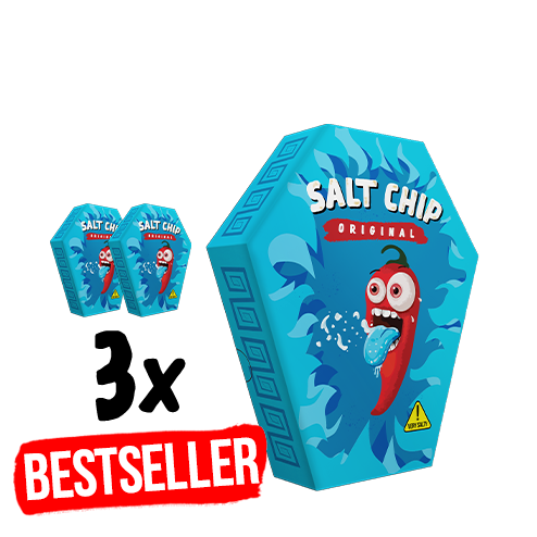 3x Salt-Chip Challenge Trio Pack 8 g (175 Kč/ks)