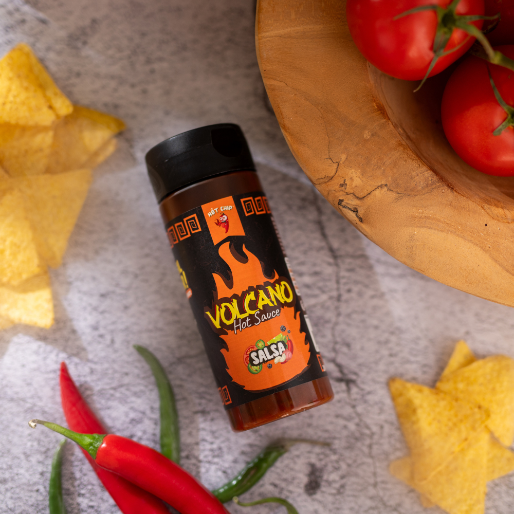 Hot Chip Volcano Salsa Hot Sauce 270 ml – Volcano | Real Chilli. Real Heat.