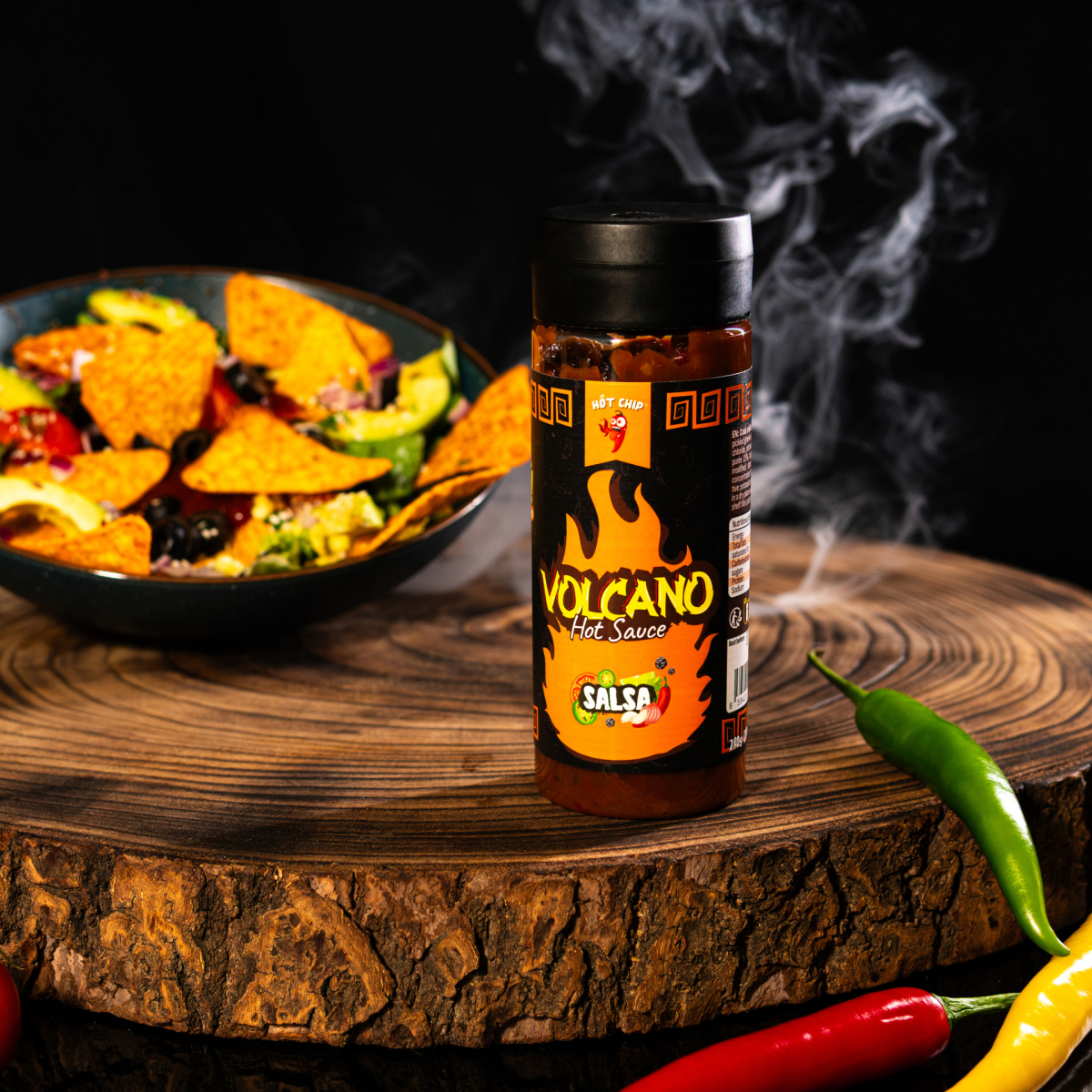 Salsa Hot Sauce 270 ml – Volcano | Real Chilli. Real Heat.