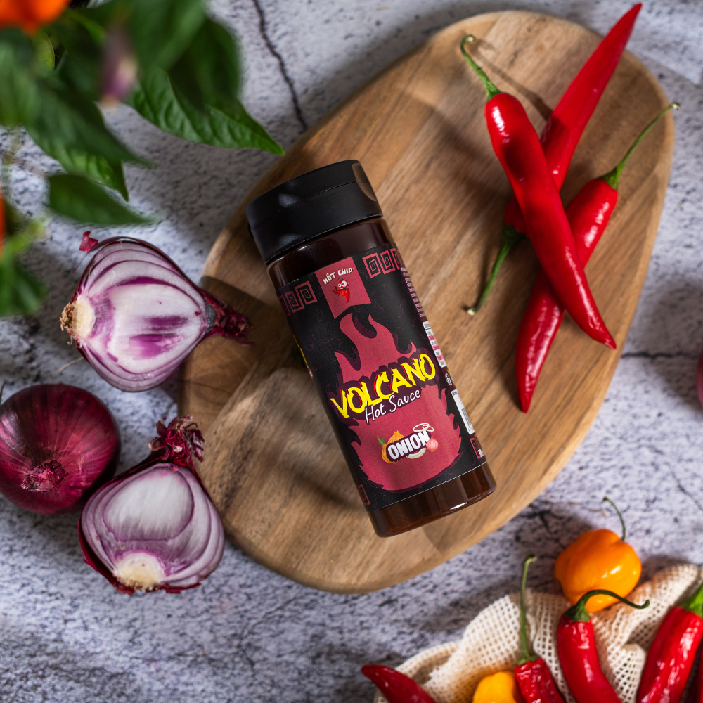 Onion Hot Sauce 270 ml – Volcano | Real Chilli. Real Heat.