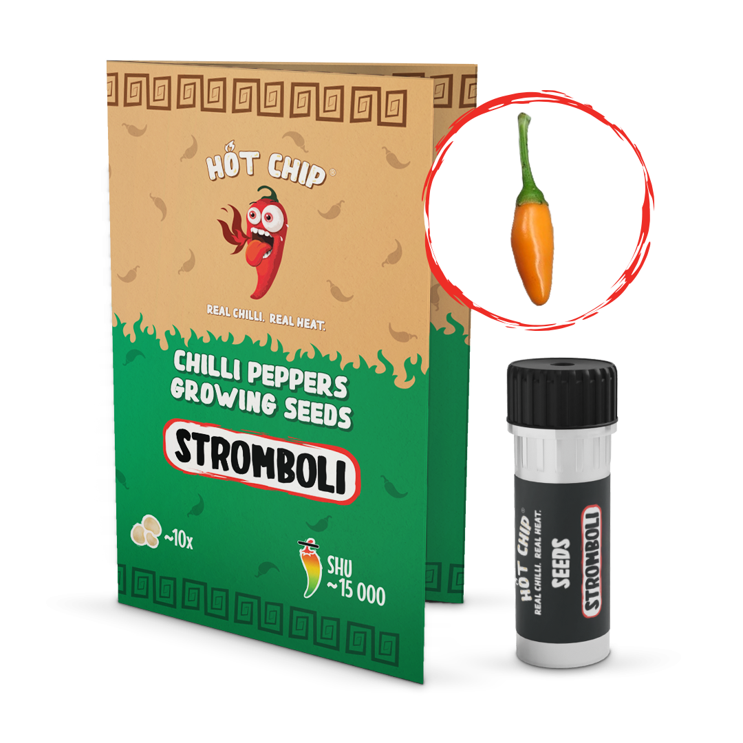 Stromboli - semínka chilli