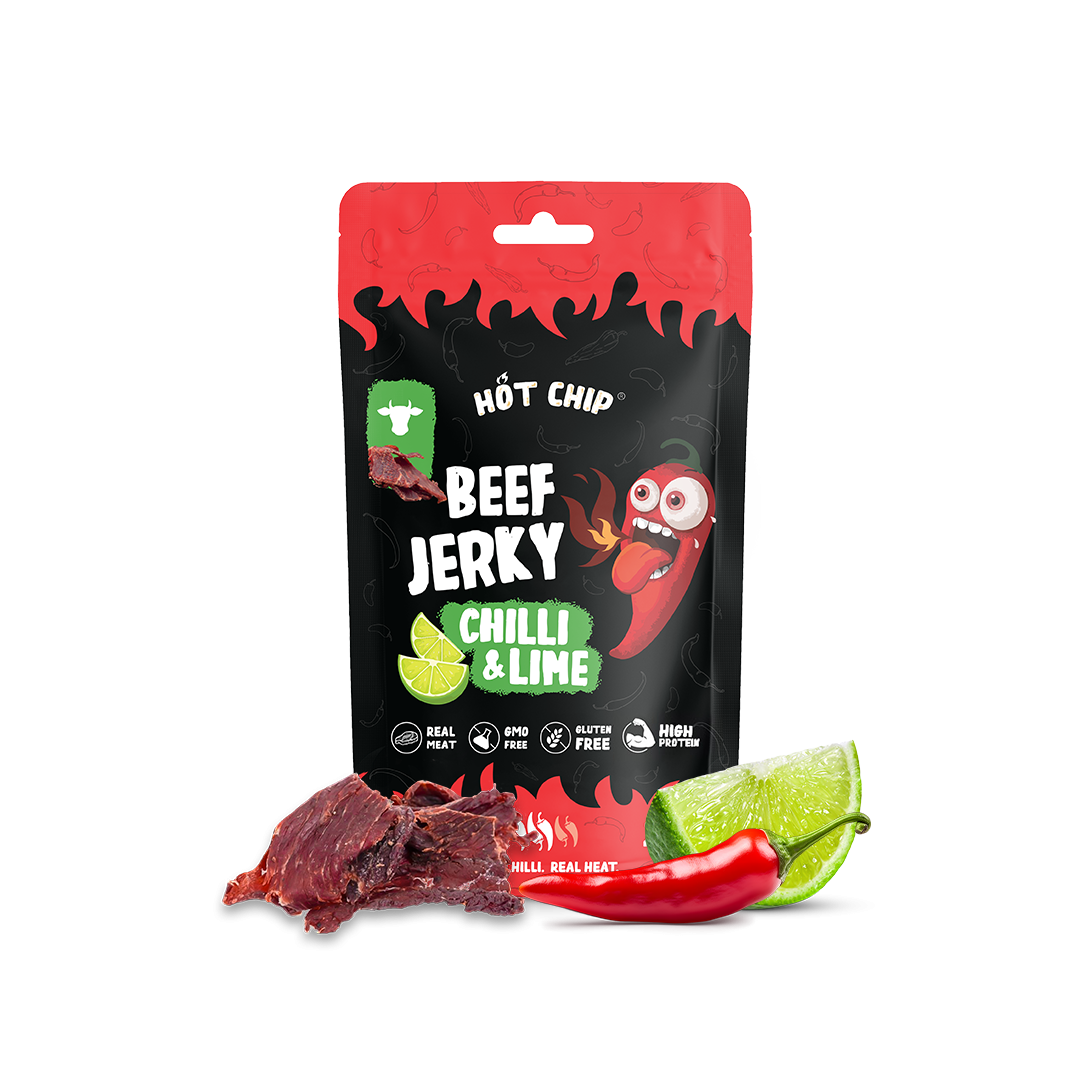 Jerky Limetka & Chilli 25 g