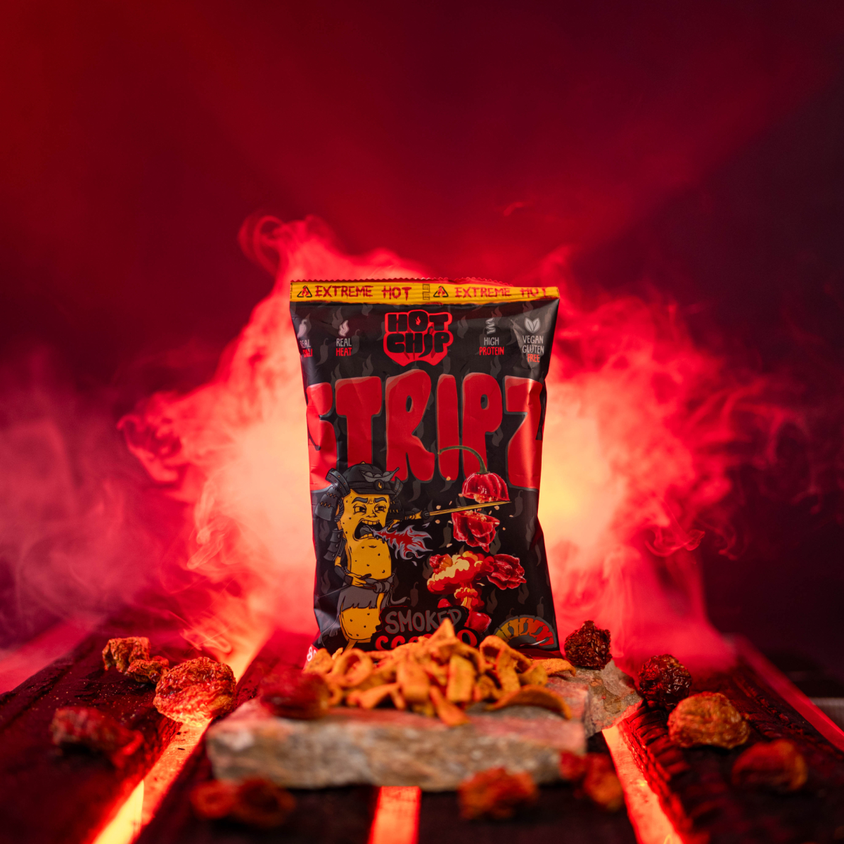 Stripz Smoked Scorpio 80 g | Real Chilli. Real Heat.