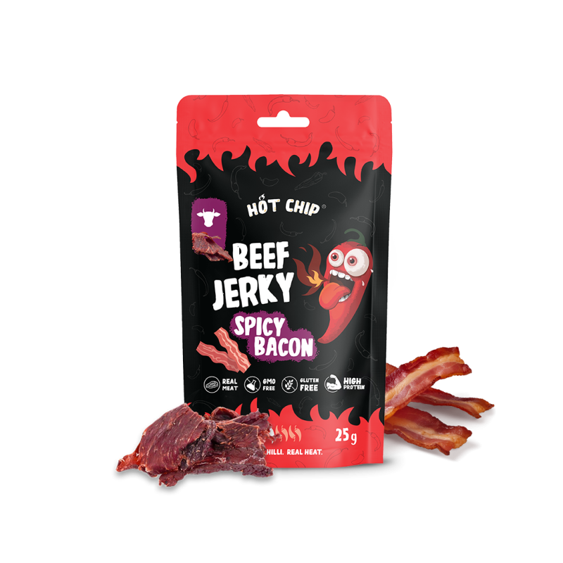 Jerky Slanina & Chilli 25 g