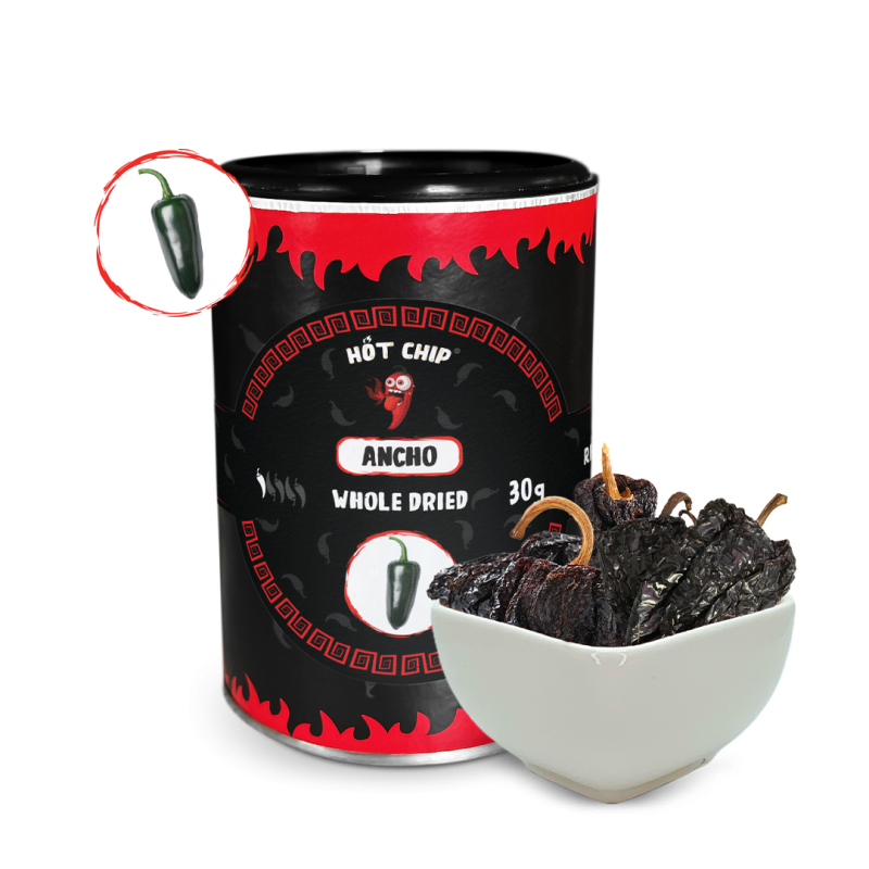 Ancho sušené papričky 30 g