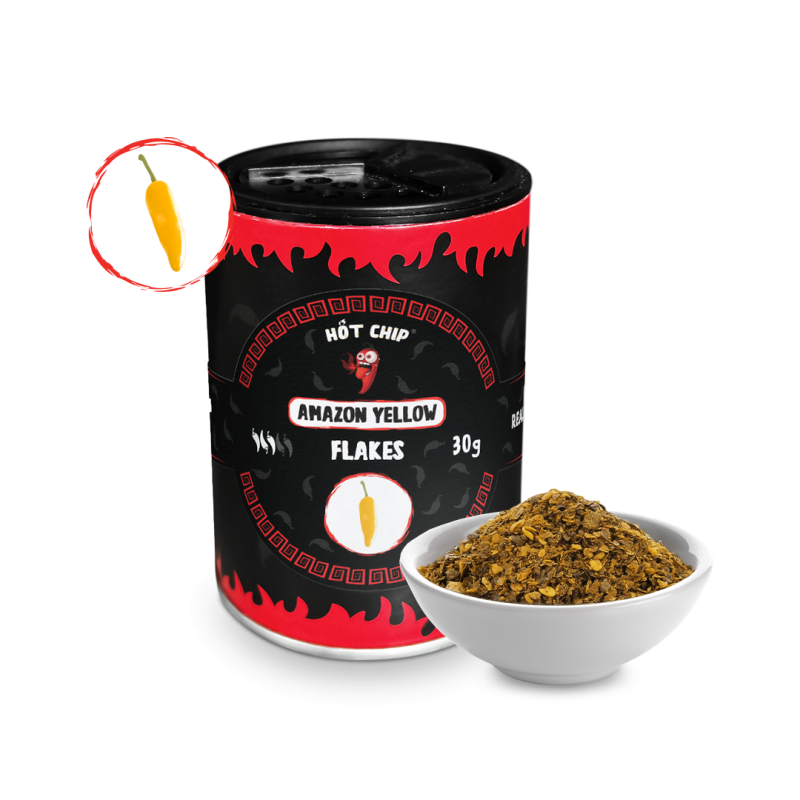 Amazon yellow chilli vločky 30 g