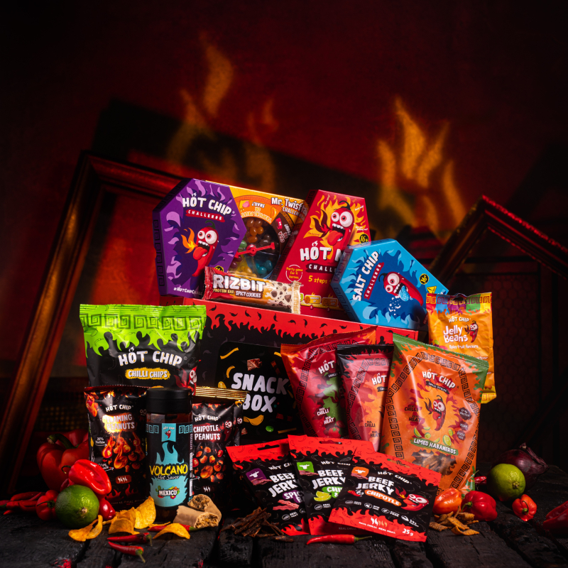 HOT CHIP Dárkový Set Snack Box