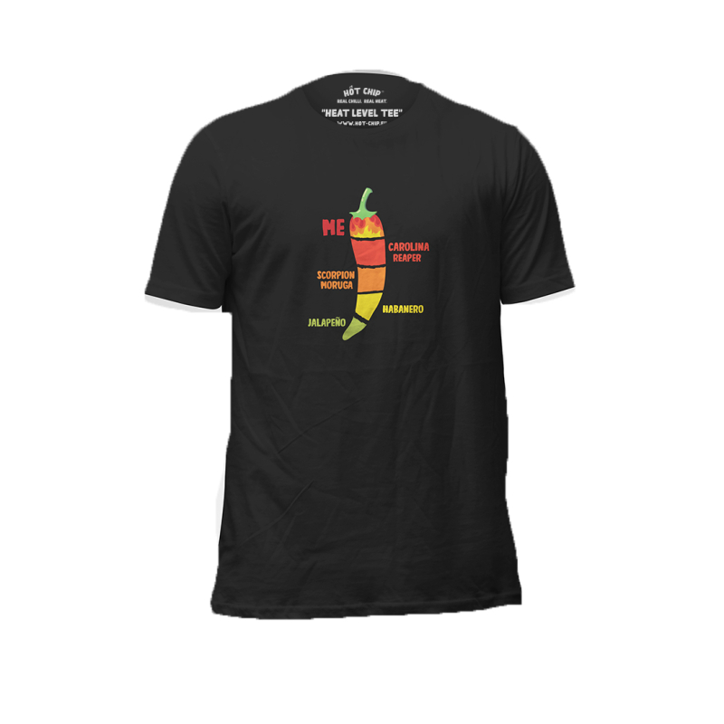 T-shirt HOT-CHIP - "Heat Level" L