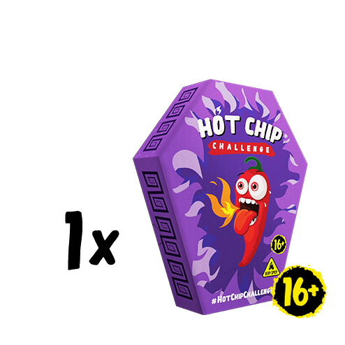 HOT CHIP 1x Challenge Solo Pack 2,5 g (195 Kč/ks)