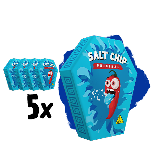 5x Salt-Chip Challenge Tree Pack 8 g (155 Kč/ks)