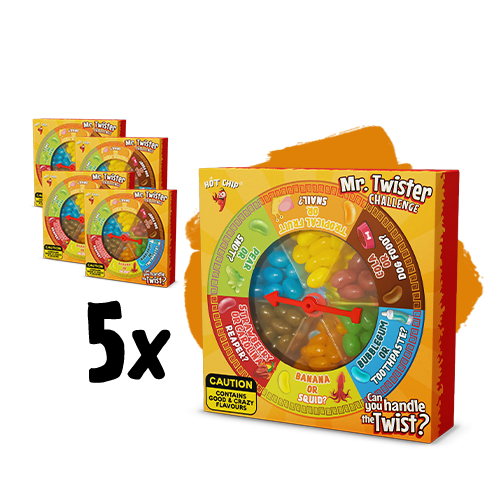 5x Mr. Twister Challenge Tree Pack 120 g (155 Kč/ks)