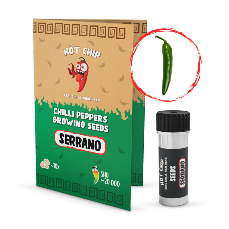 Serrano - semínka chilli
