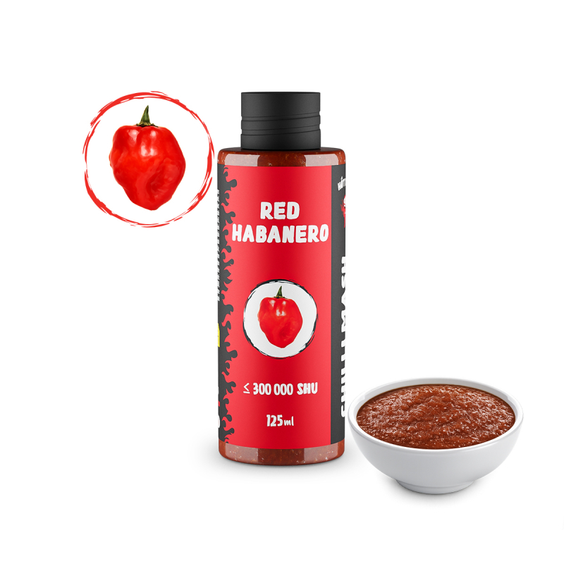 Red Habanero Chilli Mash 125 ml