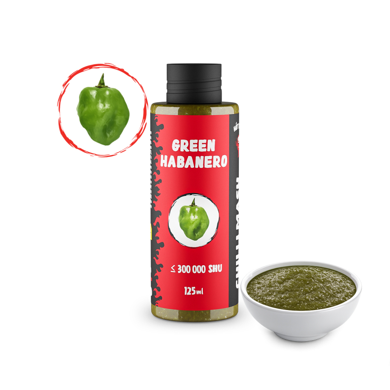 Green Habanero Chilli Mash 125 ml