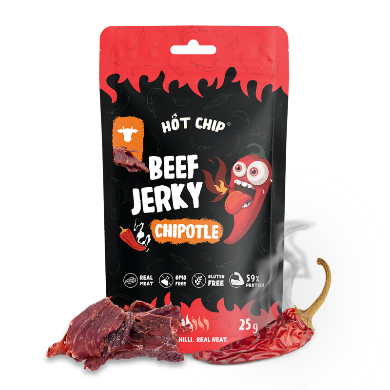 HOT CHIP Jerky Chilli Chipotle