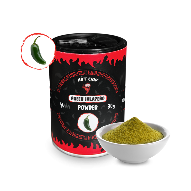 Green Jalapeño chilli prášek 30 g