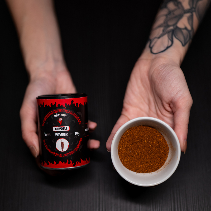 Chipotle chili pulver 30 g | Real Chilli. Real Heat.