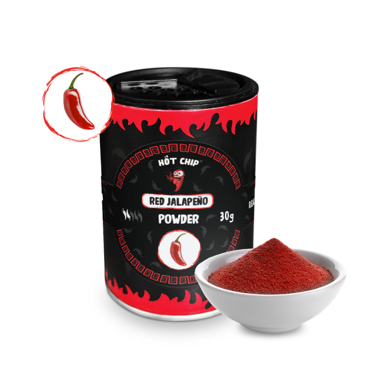 Red Jalapeño chili pulver 30 g