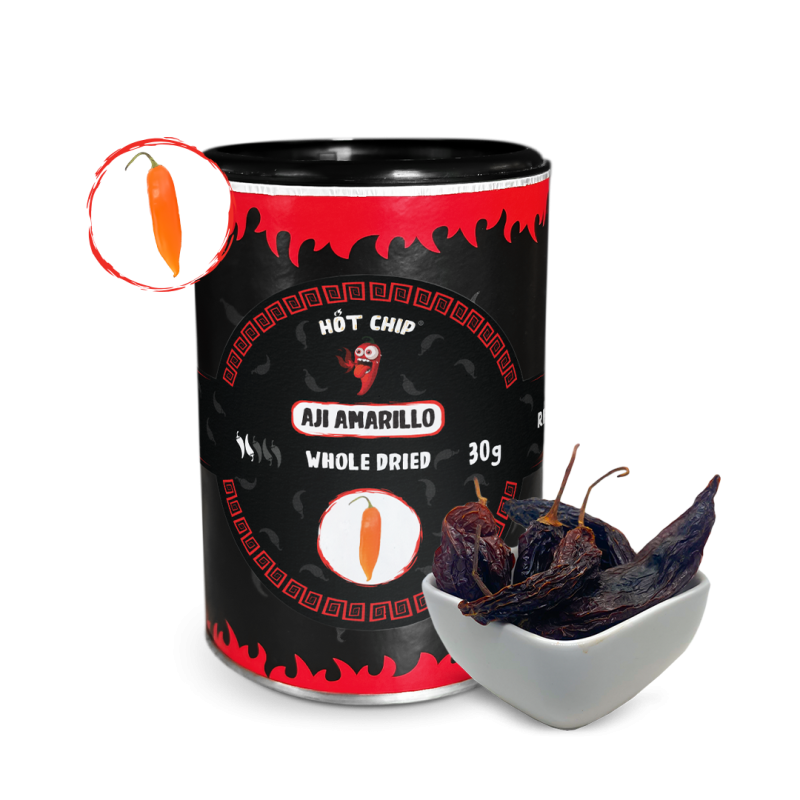 Aji Amarillo sušené papričky 30 g