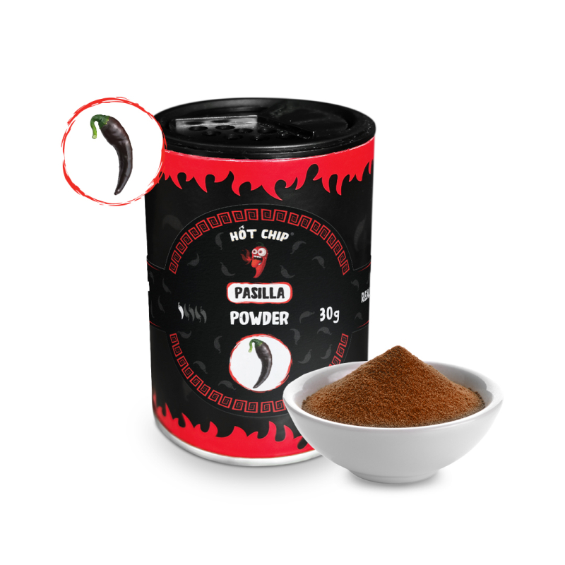 Pasilla chili pulver 30 g