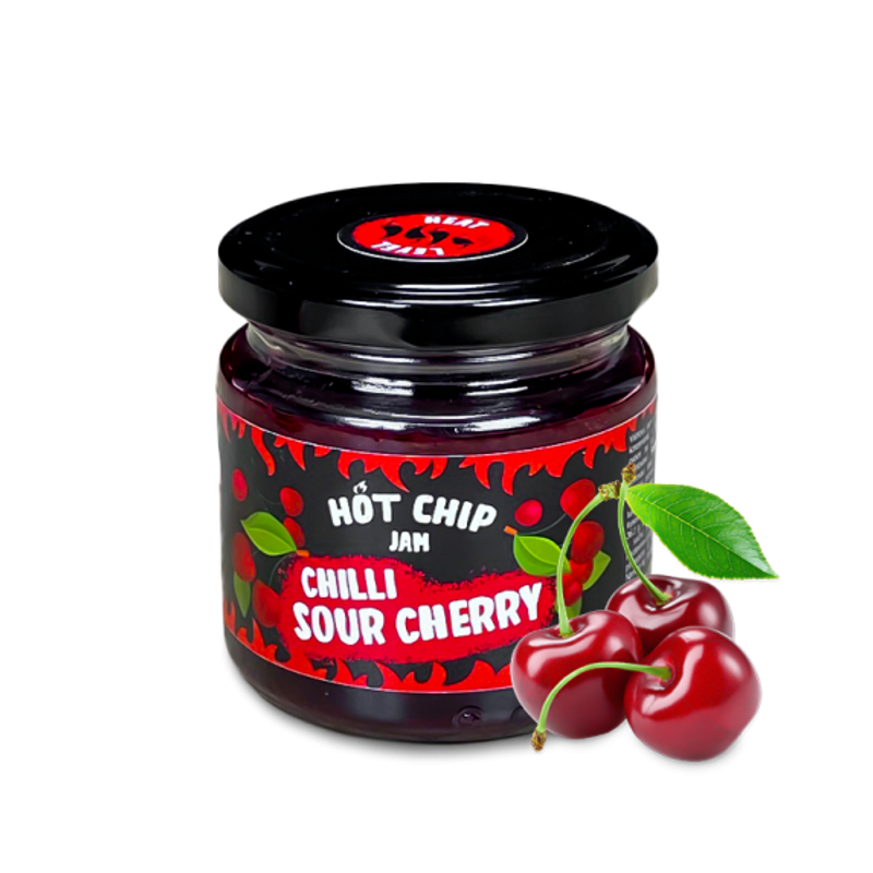 Sour cherry chilli jam