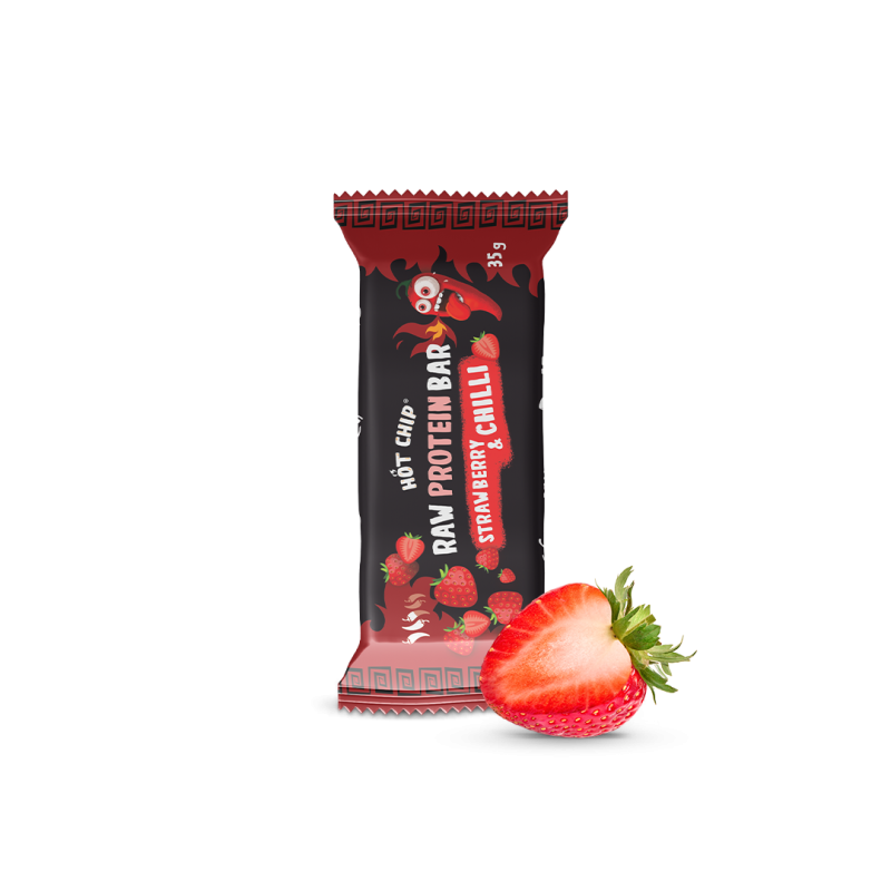 RAW Tyčinka Jahoda 35 g