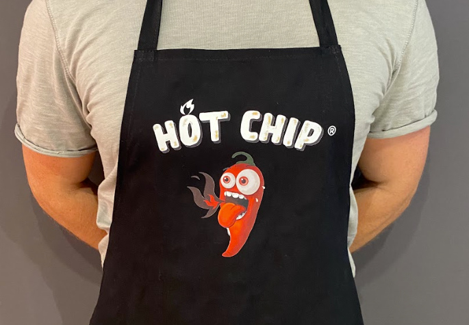 HOT-CHIP cotton apron for cooking