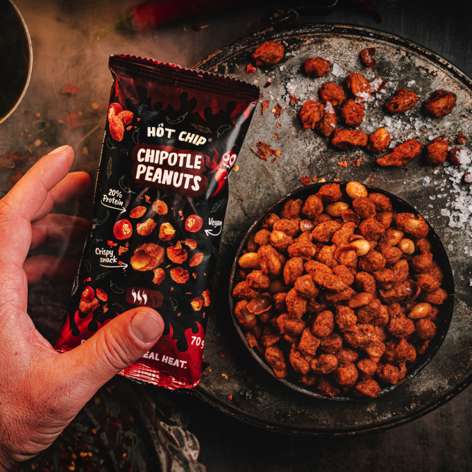 Erdnüsse im Chipotle-Teigmantel 70 g | Real Chilli. Real Heat.