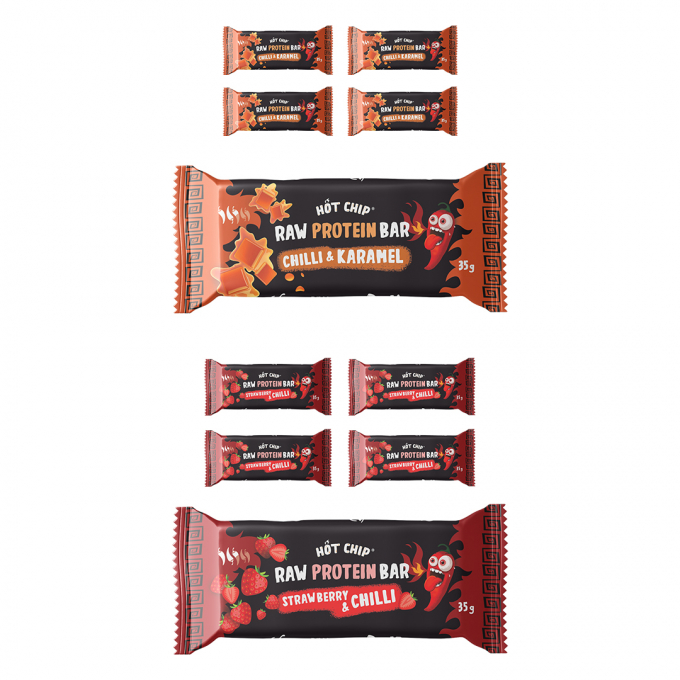 Discounted packaging of RAW Bars 5+5 
