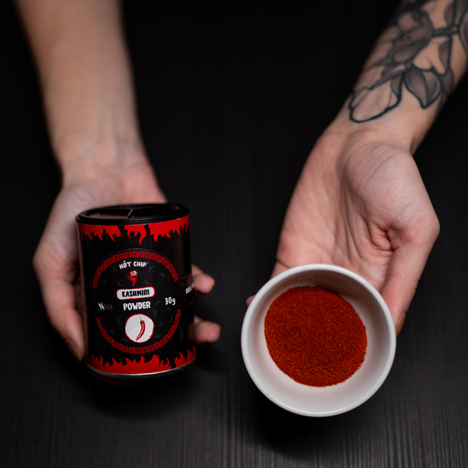 Kashmiri chili pulver 30 g | Real Chilli. Real Heat.