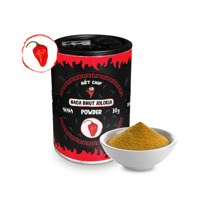 Naga Bhut Jolokia chilli prášok 30 g 
