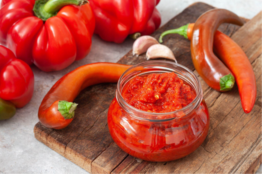 Chilli Papricky Zpracovani