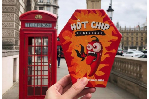 Hot Chip Challenge: eine Herausforderung für die Mutigsten