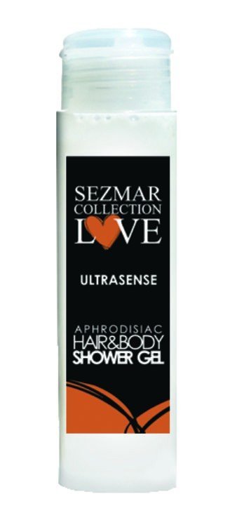 Přírodní intimní sprchový gel s afrodiziaky ultrasense 50 ml