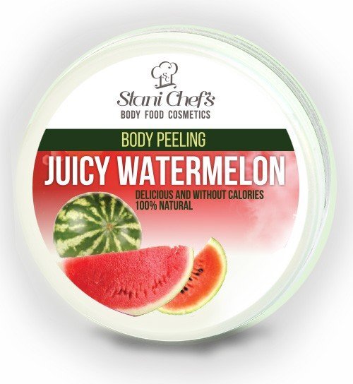 Přírodní tělový peeling šťavnatý meloun 250 ml