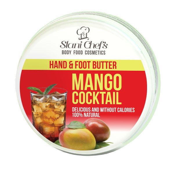 Crema naturale per mani e piedi cocktail di mango 100 ml
