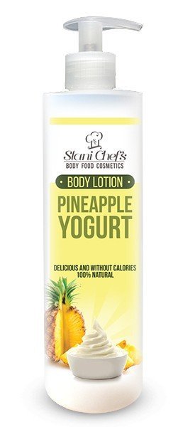 Prírodné telové mlieko jogurt s ananásom 250 ml
