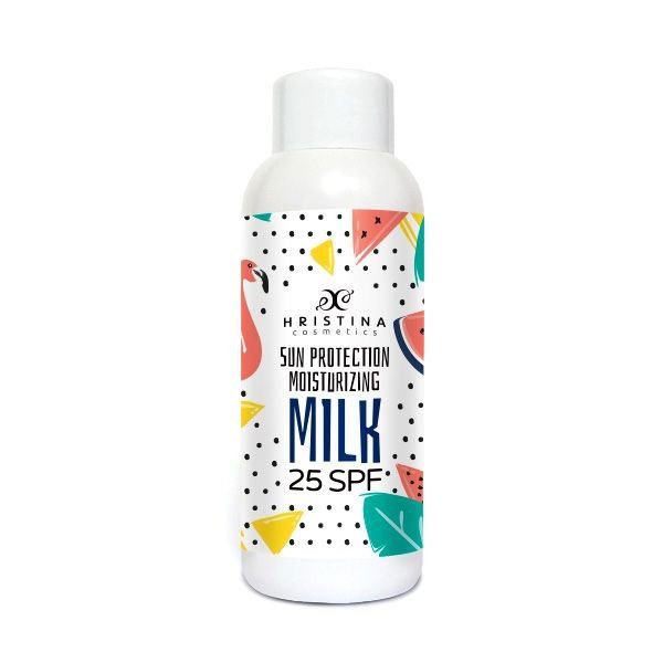 Latte abbronzante idratante naturale aloe vera 25 spf 150 ml