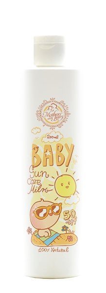 Natürliche Sonnenmilch für Babys SPF 50 - 250 ml