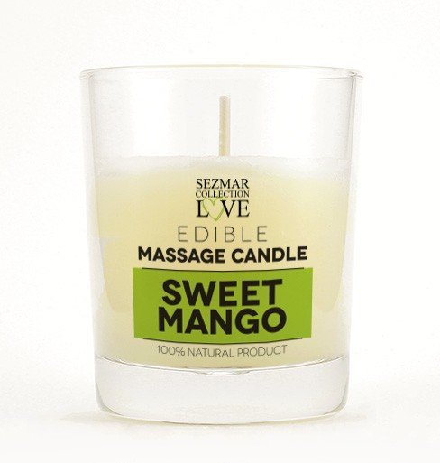 Naturalna świeca do masażu mango 100 ml