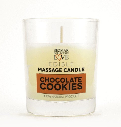 Naturalna świeca do masażu czekolada 100 ml