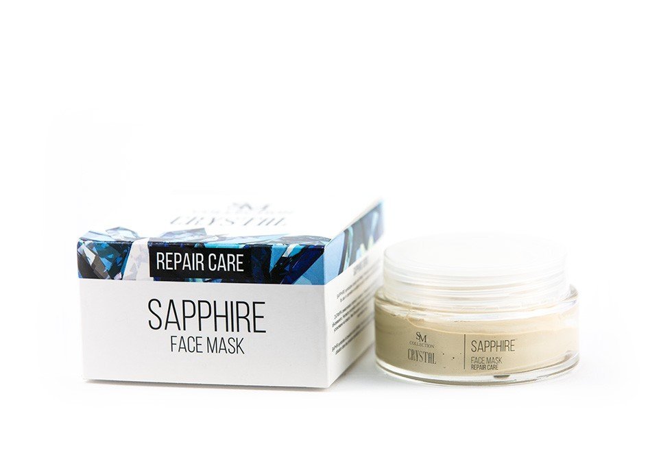 Natürliche Gesichtsmaske Saphir 100 ml