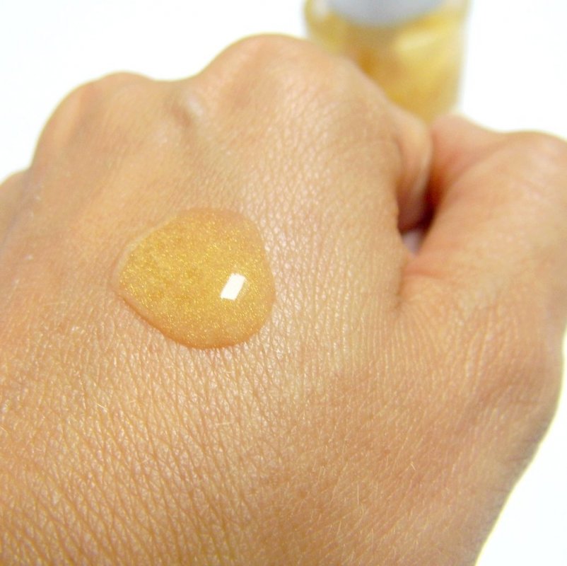 Přírodní obličejové gel tonikum se zlatem 125 ml