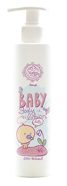 Prírodné telové mlieko pre bábätká 250 ml
