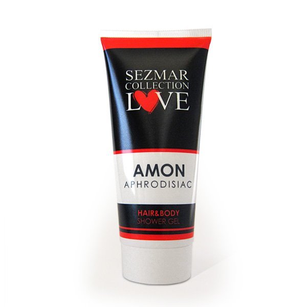 Přírodní sprchový gel na vlasy a tělo s afrodisiaky amon 200 ml