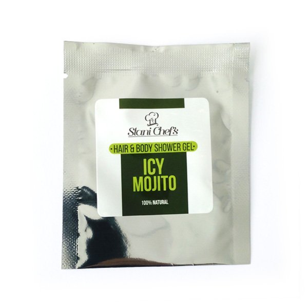 Natürliches Duschgel für Haar und Körper Ice Mojito 5 ml