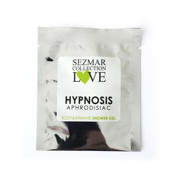 Prírodný intímny sprchový gél s afrodiziakami hypnosis 5 ml